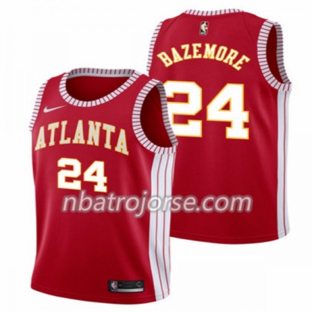 Män Atlanta Hawks Tröja Kent Bazemore 24 Nike Classic Edition Swingman